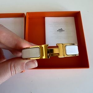 Authentic Hermès Clic H Bracelet